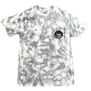 Men's Skullphone T-Shirt Tie Dye Pocket